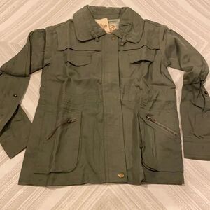Mia Joy Girls Zoe Anorac Army Green Jacket
